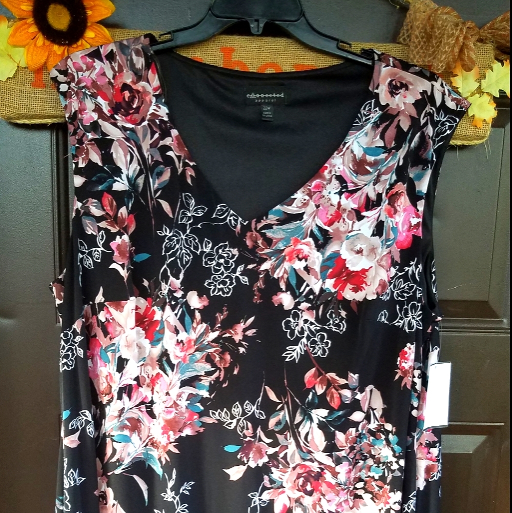 Floral print dress